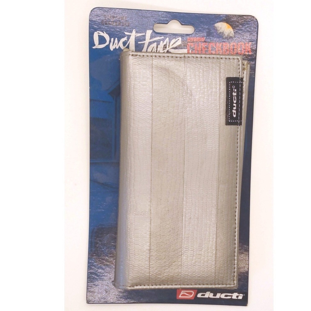 RETRO Urban Techwear DUCT TAPE Wallet Industrial-Chic Minimalist Y2K New EDC